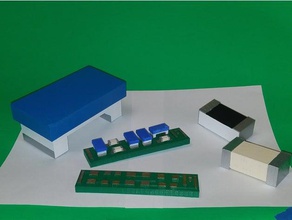smt surface mount electronic models electronics 3d print model - Mito3D