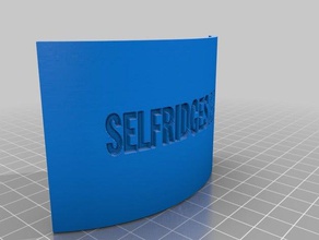 selfriges de la placa La impresión en 3d 3d print model - Mito3D