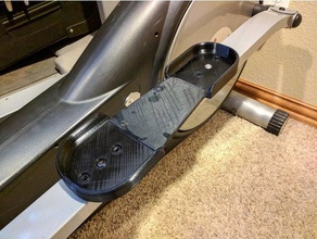 elliptical rider tread replacement parts 3d print model - Mito3D