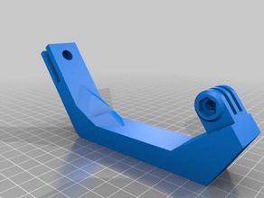 cr 10 gopro bed arm 3d printer parts 3d print model - Mito3D