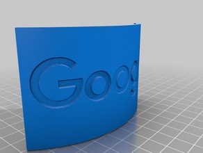 google plate 3d printing 3d print model - Mito3D