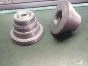 universal spool-roller tools filament-Halter filament spool holder roller spool-Halter 3d print model - Mito3D