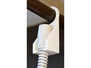 cpap 15mm hose tube hanger 3d print model - Mito3D