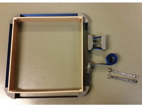 cinghia di bloccaggio utensili a mano box morsetto fotogramma la colla piazza cinturino strumento morsa lavorazione del legno 3d print model - Mito3D