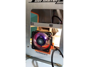 turnigy fabrikator mini 2 desmontable enfriador ventilador marco Impresora 3d accesorios 3d print model - Mito3D