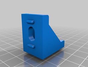 2028 esquina conector Impresora 3d de las piezas 3dprintable en8 soporte anet en tevo impresora la tarántula 3d print model - Mito3D
