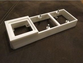 sonoff touch housing diy 3d print model - Mito3D