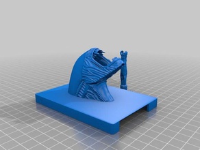 alien ssd de la cubierta La impresión en 3d 3d print model - Mito3D