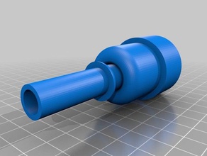 bottle cap straw 3d printing customized locking screw 3d print model - Mito3D