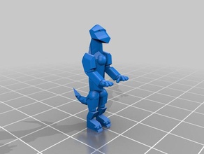 chee model robots 3d print model - Mito3D