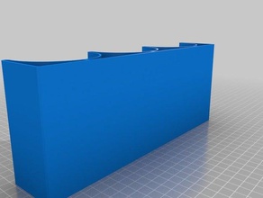 beer bomber holder horizontal shelves organization 3d print model - Mito3D