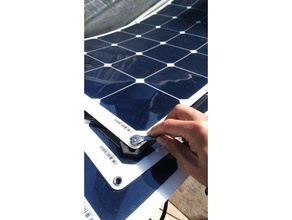 solar panel holder diy 3d print model - Mito3D