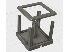lithophane cube art stand 3d print model - Mito3D