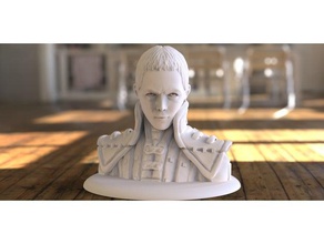 lady arkham sculptures batman 3d print model - Mito3D