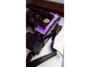 adaptateur nex7 sur gobi câmera bushman manfrotto 3d print model - Mito3D