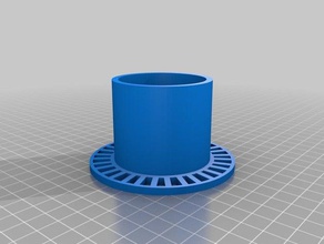 shower drain cover bathroom 3d print model - Mito3D