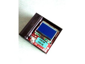caso o componente verificador de hiland m12864 eletrônica do testador proteção armazenamento transistor teste 3d print model - Mito3D