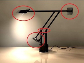 Teil Lampe - Zubehör 3d print model - Mito3D
