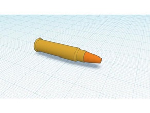 17hmr munição munições bala cartucho arma hmr rifle shell 3d print model - Mito3D