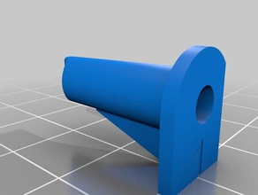 adapted printed housing - e3d titan 175mm filament guides 3d printer extruders extruder clone 3d print model - Mito3D