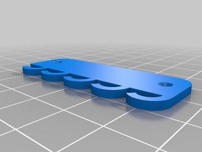 Seite Kabel-Halter - Organisator office 3d print model - Mito3D