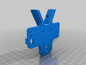 modular x-mount mgn12h linear rail w bltouch tevo tarantula 3d printer parts 3d print model - Mito3D