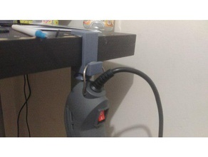 dremel rotatory tool desk clamp organization 3d print model - Mito3D