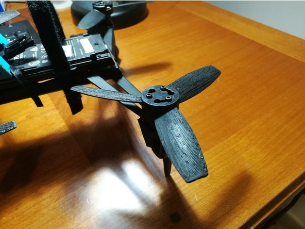 remplacement des hélices parrot bebop les pièces de rechange le bebop2 2 drone diydrones drones l'hélice 3D print model - Mito3D