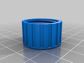 threaded vent cap gas can replacement parts 3d print model - Mito3D