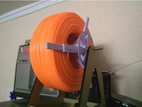 suelta de filamentos soporte bobina Impresora 3d accesorios 3d print model - Mito3D
