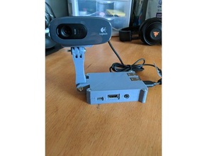 octopi rig octoprint pi3b+ logitech c170 3d printing webcam raspberry pi 3 3d print model - Mito3D