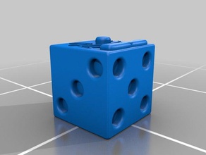 rei dados A impressão 3d cuphead o 3d print model - Mito3D