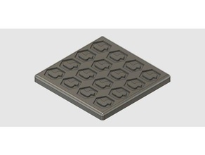 duck tile decor 3d print model - Mito3D