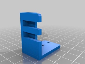 x endstop mount ender - 4 stok taşıma plakası 3d yazıcı parçaları creality 3d print model - Mito3D
