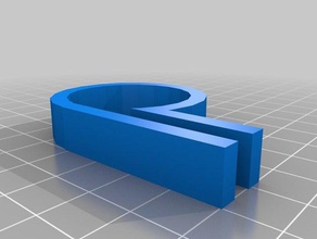 simple clip hoses keys ect replacement parts 3d print model - Mito3D