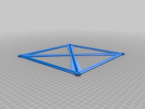 flsun c-cube under-bed bracket 3d printer parts 3d print model - Mito3D