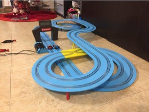carrera 1first slot car tracks toy & game accessories mickey mouse racers roadster scalextric 3d print model - Mito3D