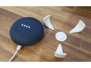 google home mini mount household 3d print model - Mito3D