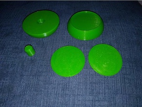 yo-yo angepasst Spielzeug & Spiele 3d print model - Mito3D
