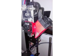 e3d nozzle fan holder 3d printer extruders hotend v6 3d print model - Mito3D