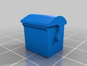 lixo caixa 3d print model - Mito3D