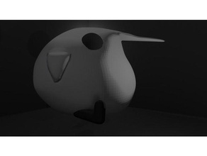 berd art bird 3d print model - Mito3D