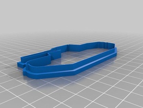 t 60 cookie cutter kitchen & dining 3d print model - Mito3D