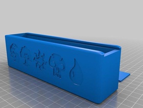 mtg token kutusu oyuncak & oyun aksesuarları toplantısı belirteçleri 3d print model - Mito3D