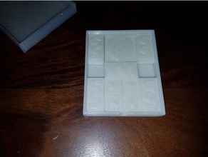 générique sliding block puzzle coucher de soleil puzzles facile amusant jeu cadeau simple voyage 3d print model - Mito3D