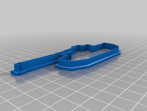 tiger 1 cookie cutter kitchen & dining 3d print model - Mito3D