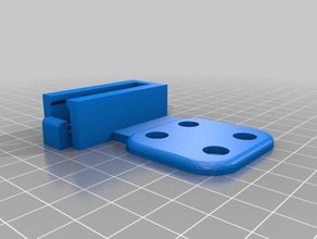 anet a8 - brush holder clean nozzle 3d printer accessories 3d print model - Mito3D