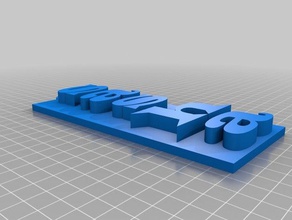 llaveros 3d baskı 3d print model - Mito3D