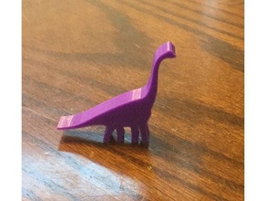 brachiosaurus meeple toy & game accessories boardgame dinosaur island 3d print model - Mito3D
