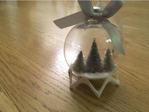 Noel ağacı top tutucu dekor topları süsü ornement 3d print model - Mito3D